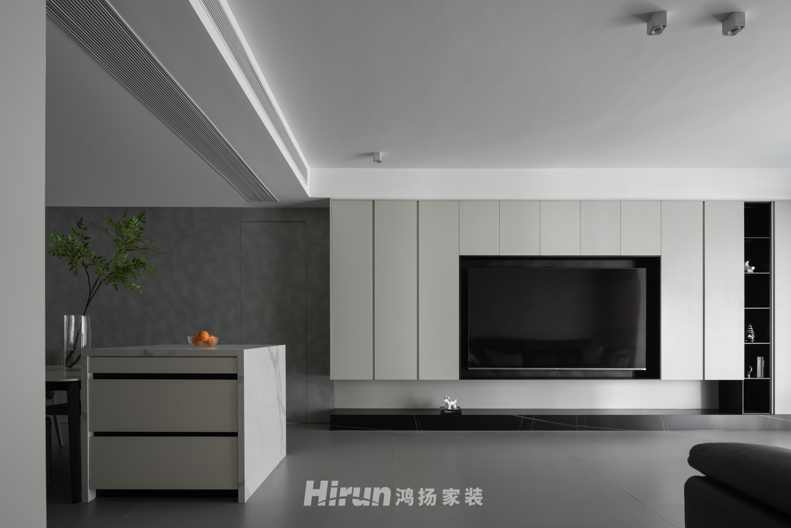高峰璟麟府180㎡雅致現(xiàn)代大平層 裝修案例實(shí)景圖-13
